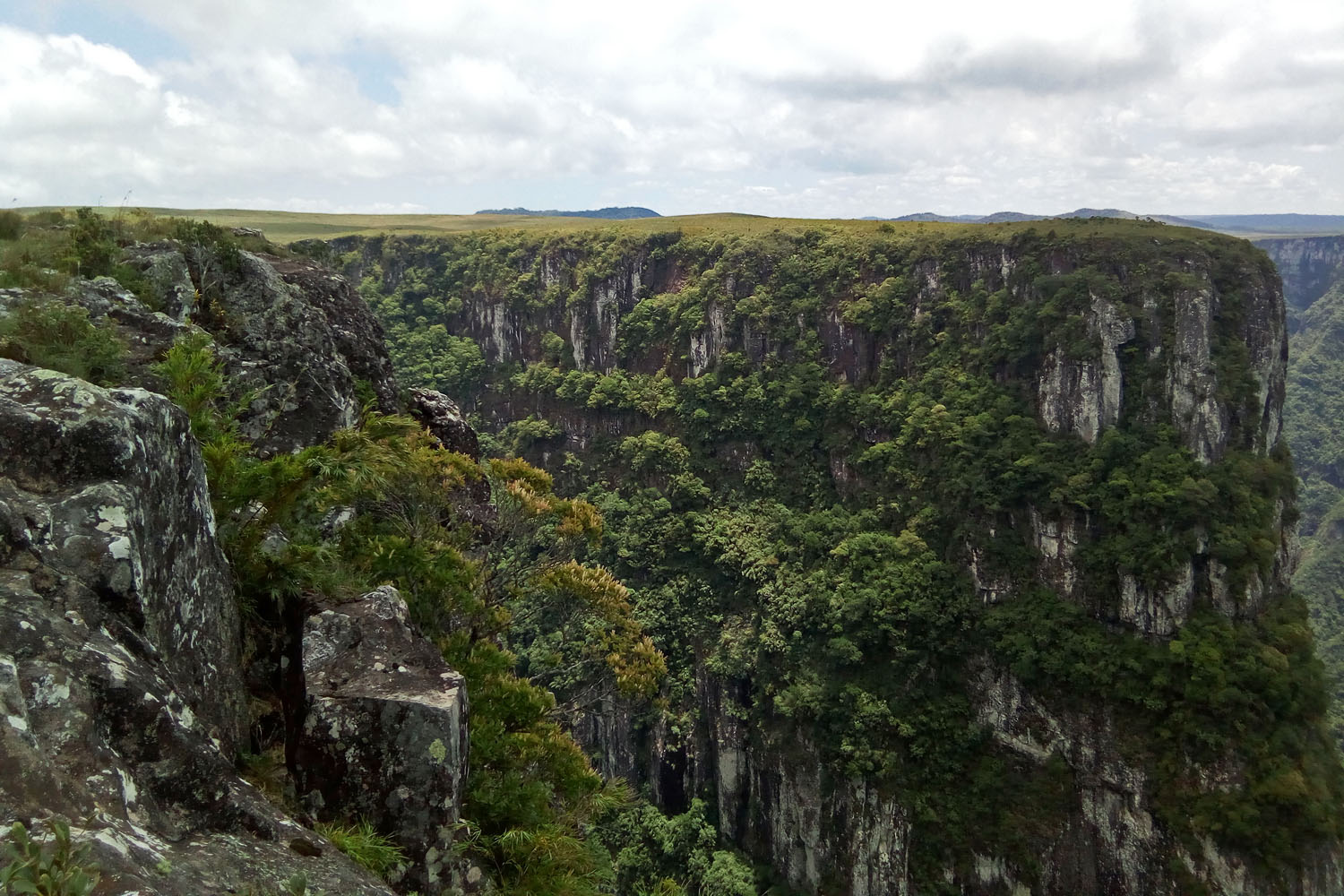 Serra Geral: o parque nacional do cânion Fortaleza, na divisa do RS e SC